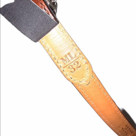 Brighton Braided Leather Belt ML 32 - Picture 4 of 4